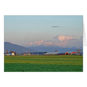 Montagnes à trois doigts dans l'État de Washington