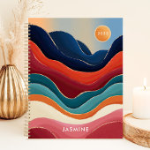 Montagnes Abstraites 2025 Nom personnalisé