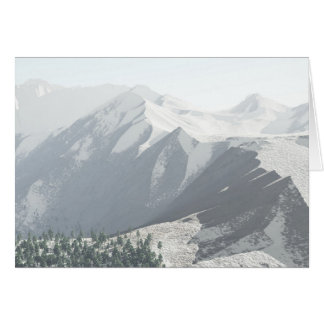 Montagnes abstraites - cartes