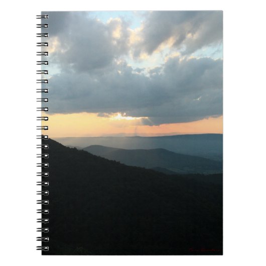 Montagnes Appalaches #3171 Carnet (Devant)