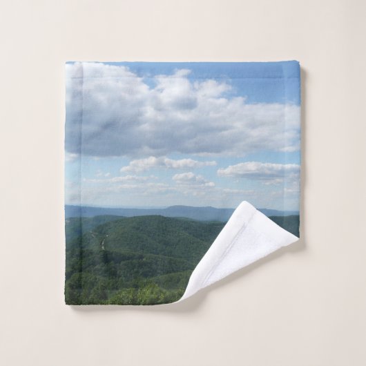 Montagnes Appalaches I Shenandoah (Gant de toilette)