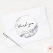 Montagnes aquarelles - Autocollant (Enveloppe)