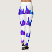 Montagnes Bleues, Leggings Abstraits (Dos)