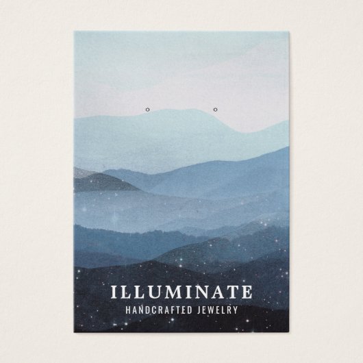 Montagnes Bleues Porte-Cartes (Devant)