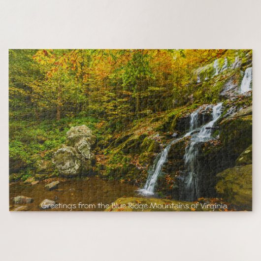 Montagnes Blue Ridge Virginie Puzzle (Horizontal)