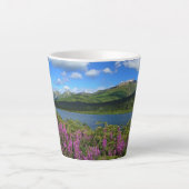 Montagnes Chugach - Tasse de latte (Devant)