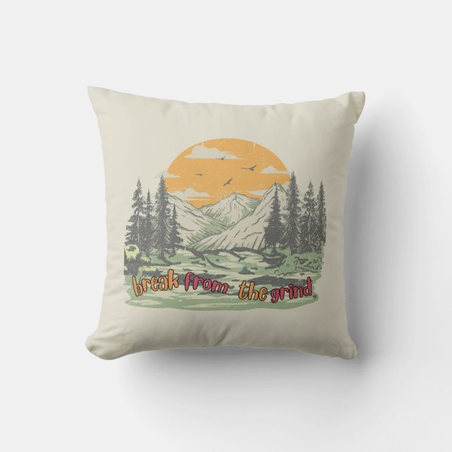 Montagnes Coussin BFTG (Recto)