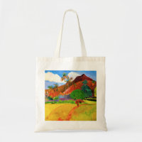 Montagnes de Gauguin dans le sac fourre-tout du