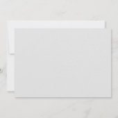 montagnes de papier déchirées faire-part de mariag (Dos)