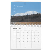 Montagnes du calendrier East Hokkaido (Feb 2026)