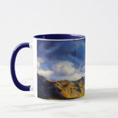 Montagnes en Utah Paysage Art Mug (Gauche)