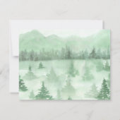 Montagnes mariages RSVP (Dos)