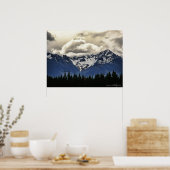 Montagnes neigeuses : Lac Tekapo : Poster Nouvelle (Cuisine)