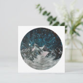 Montagnes par carte de nuit (Debout devant)