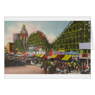 Montagnes russes de tornade - plombs de Coney