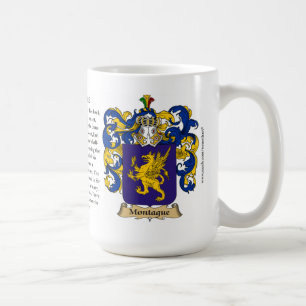 Montague, de Origin, de Betekenis en de Crest Koffiemok