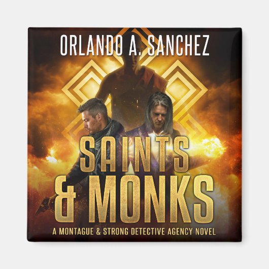 Montague & Strong - HEILIGEN & MONNIKEN Magneet (Voorkant)