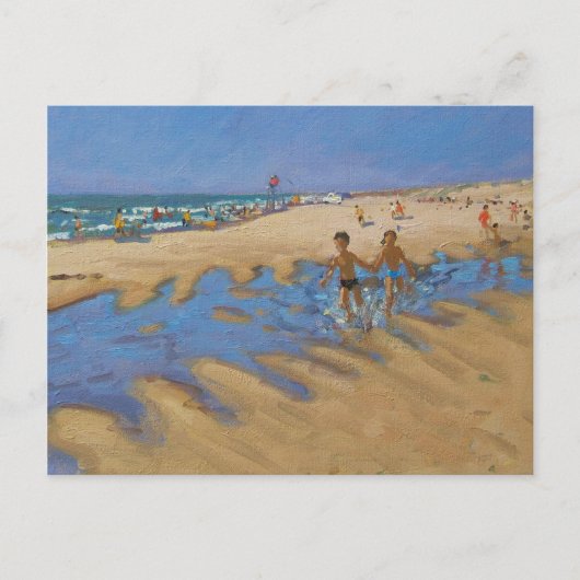 Montalivet France Briefkaart (Voorkant)