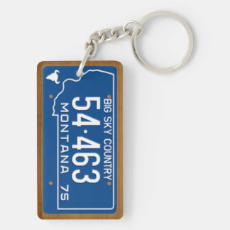 Montana 1975  Licence Bord Sleutelhanger