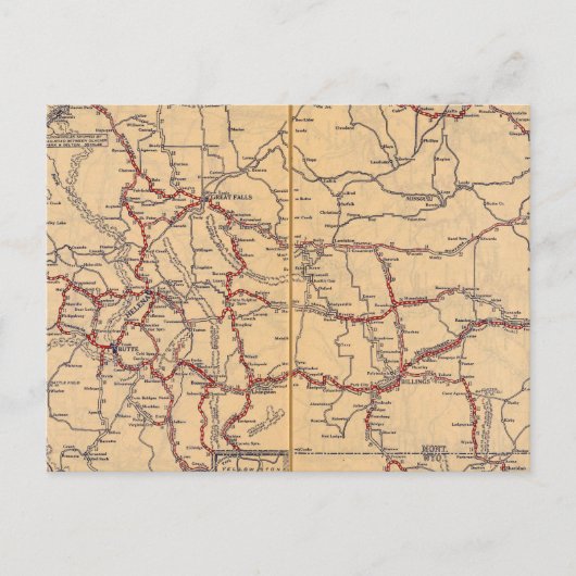 Montana 4 briefkaart (Voorkant)