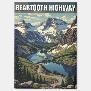 Montana Beartooth Highway reizen Magneet