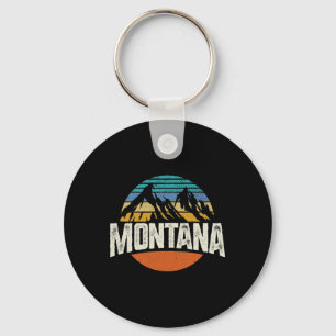 Montana Bergen Retro Design Wandeltocht Mt Sleutelhanger