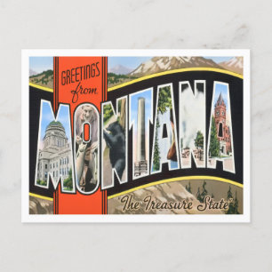 Montana  Big Letters Briefkaart