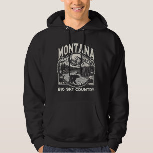 Montana Big Sky Land Hoodie