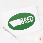 Montana Bred Ovale Sticker (Envelop)