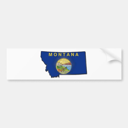 Montana Bumpersticker (Voorkant)
