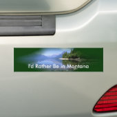 Montana Bumpersticker (Op auto)