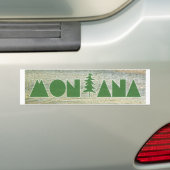 Montana Bumpersticker (Op auto)
