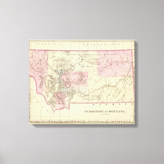 Montana Canvas Afdruk (Voorkant)