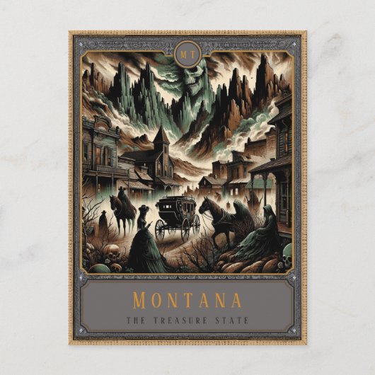 Montana | Carte postale Art gothique (Devant)