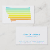 montana chill fade visitekaartje (Voorkant / Achterkant)