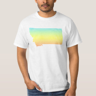 Montana de kou verdwijnt langzaam t-shirt