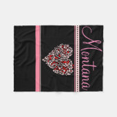 Montana-deken Fleece Deken (Voorkant (Horizontaal))