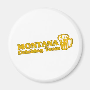 Montana Drink Team t shirten Magneet
