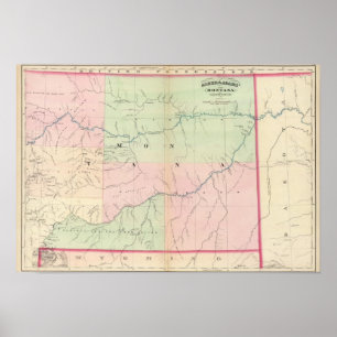 Montana East Poster