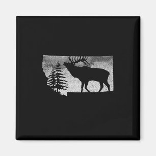 Montana Elk Hunter Magneet