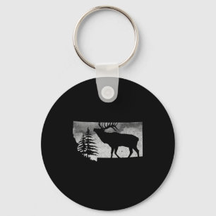 Montana Elk Hunter Sleutelhanger