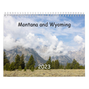Montana en Wyoming Calendar Kalender