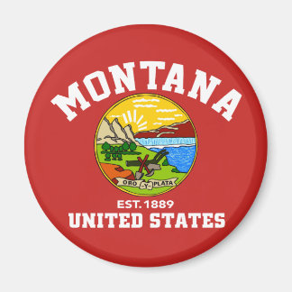 Montana Est 1889 Amerikaanse Onafhankelijkheidsdag Magneet