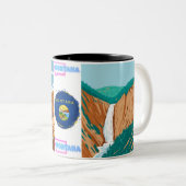 Montana Explorer Mug : Siroter avec courage Pittor (Devant droit)