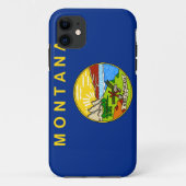 Montana Flag iPhone 5 Hoesje (Achterkant)