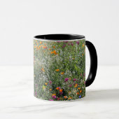 Montana Fleur sauvage Combo Mug 11oz (Devant droit)