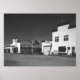 Montana Gas Stations, 1942 Poster