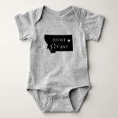 Montana Home Grown State T-shirt (Voorkant)