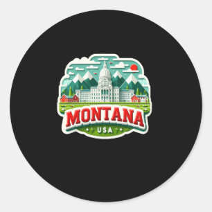 Montana in de Verenigde Staten Sticker