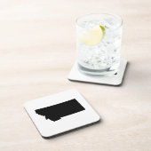 Montana in zwart-wit onderzetter (Rechterzijde)